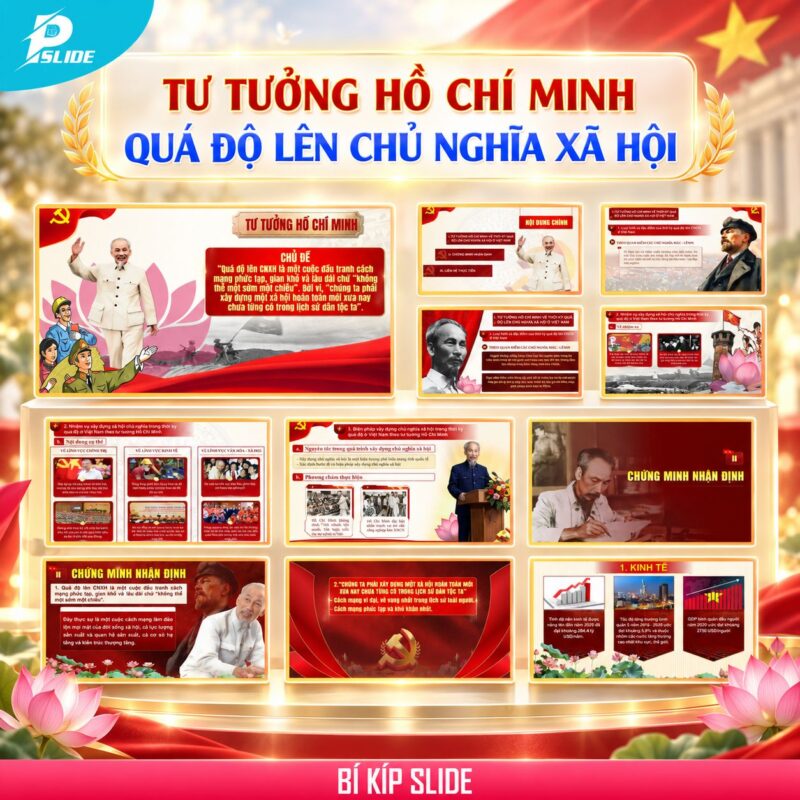 Mẫu Slide Tư Tưởng Hồ Chí Minh – Quá Độ Lên Chủ Nghĩa Xã Hội
