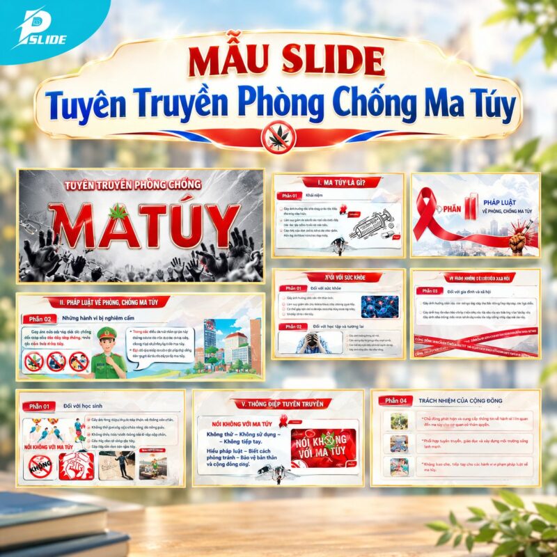 Mẫu Slide – Tuyên Truyền Phòng Chống Ma Túy