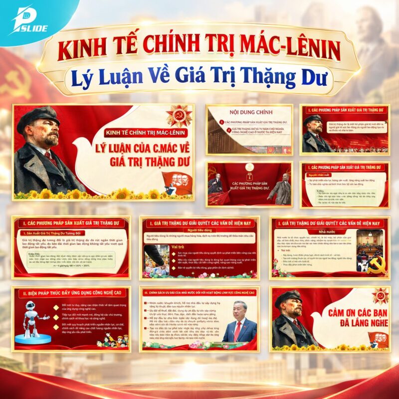 Mẫu Slide Kinh Tế Chính Trị Mác-Lênin Lý Luận Về Giá Trị Thặng Dư