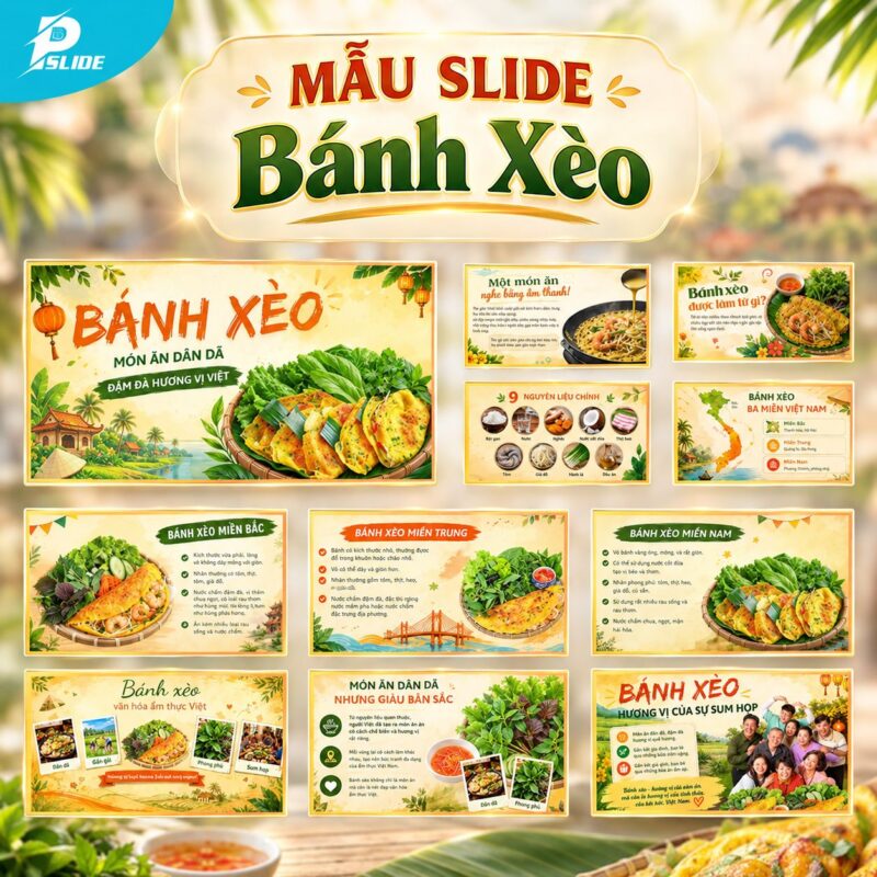 Mẫu Slide Bánh Xèo