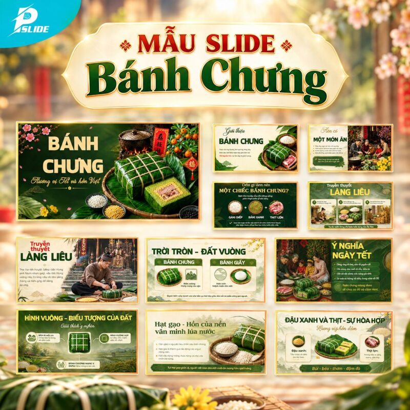 Mẫu Slide Bánh Chưng