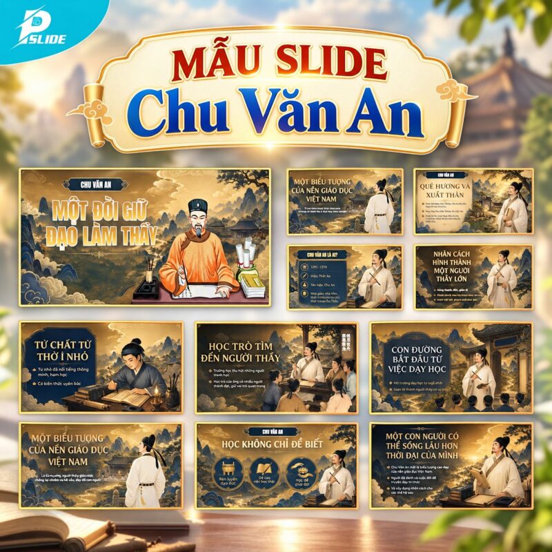 Mẫu Slide Chu Văn An