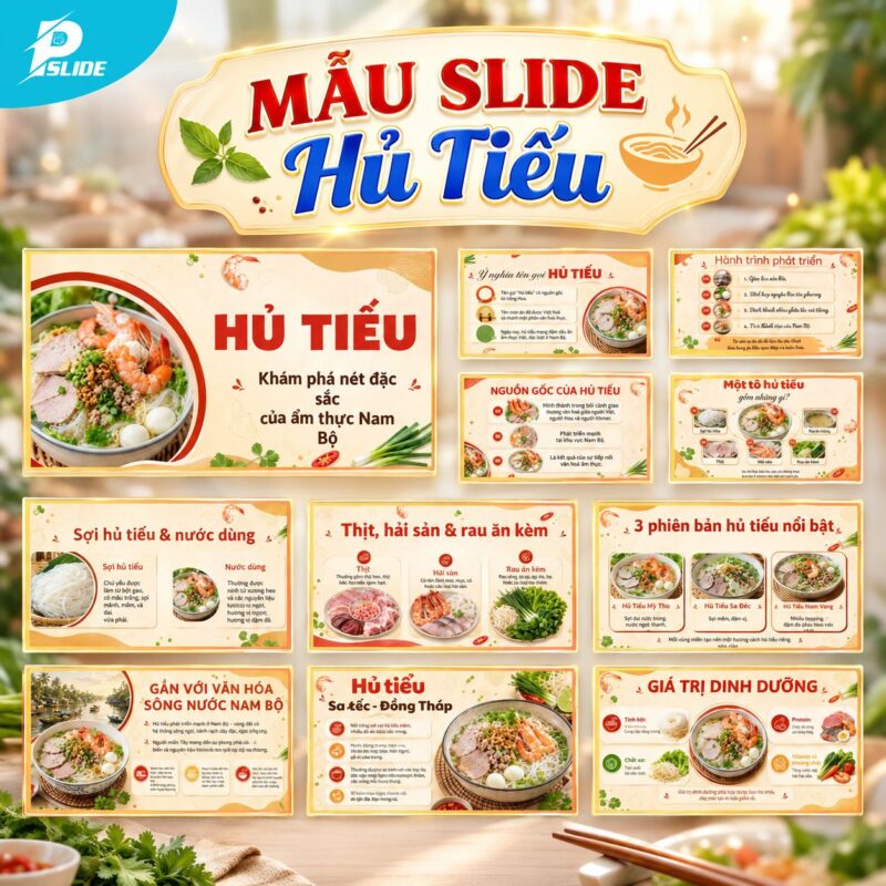 Mẫu Slide Hủ Tiếu